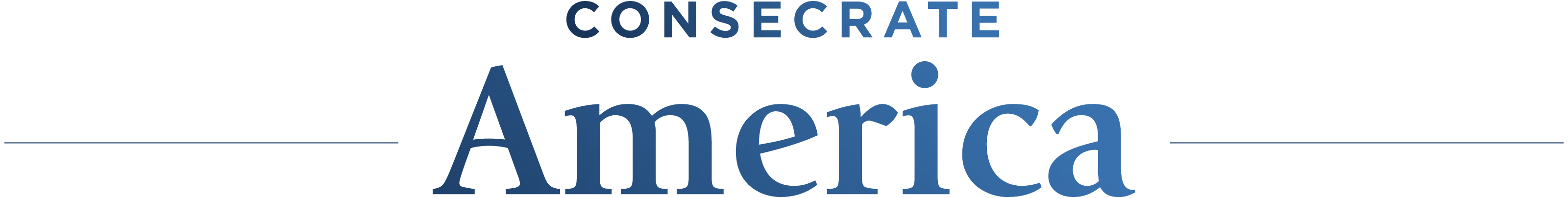 Logo for Consecrate America